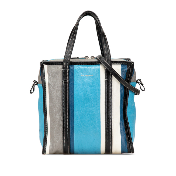Pre-Loved Balenciaga S Lambskin Bazar Shopper Satchel - Picture 1 of 12